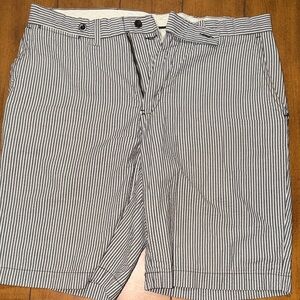 Polo Ralph Lauren Black and White Striped Shorts